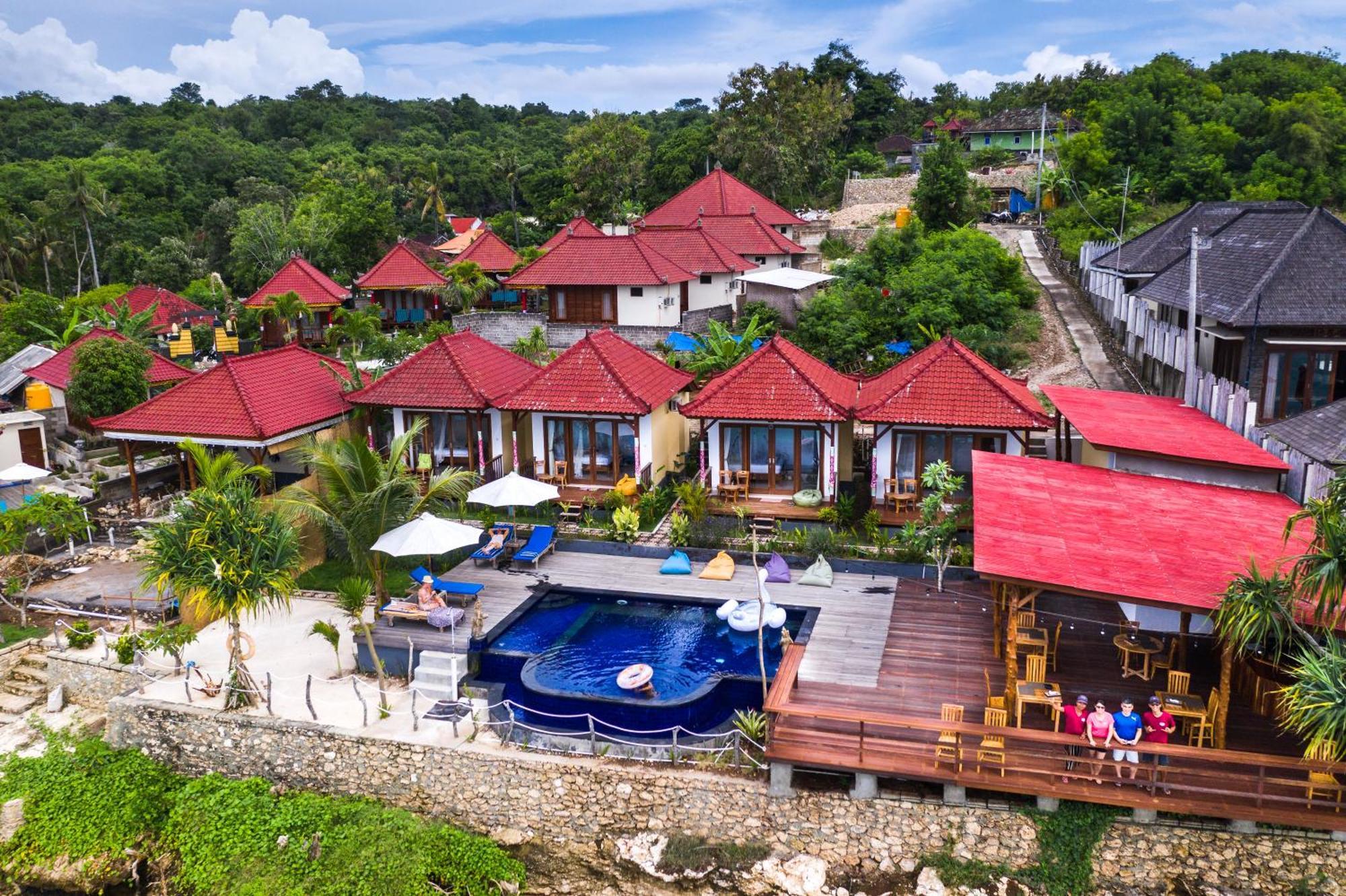 Nusa Veranda Sunset Villas & Restaurant Lembongan Zewnętrze zdjęcie